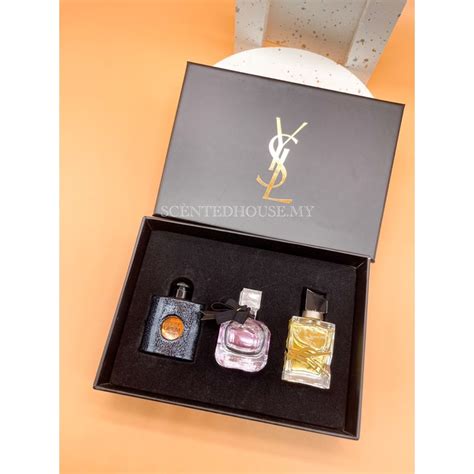 ysl gift with purchase|ysl mini fragrance gift set.